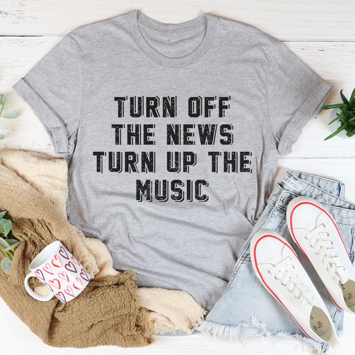 Turn Up The Music Tee