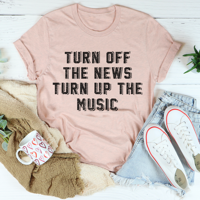 Turn Up The Music Tee
