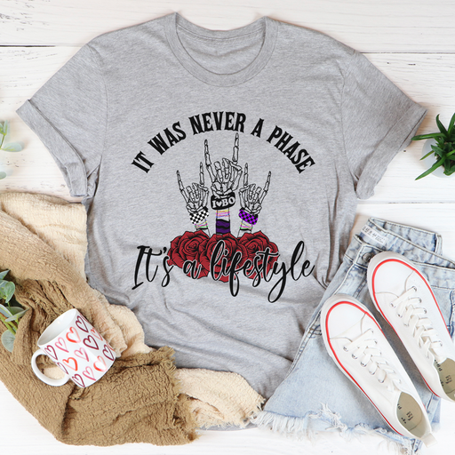 It Was Never A Phase Emo Tee