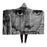 Audrey Hepburn Pop Art Art Print Hooded Blanket