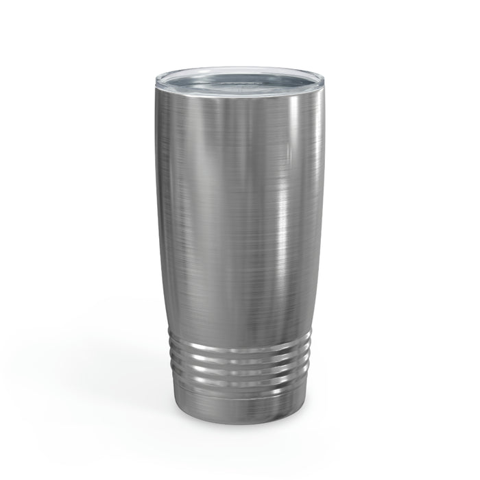 Custom Logo Tumbler, Team Logo Here Tumbler, Personalized Tumbler, Text on a Tumbler, Your Business Logo or Brand Logo Ringneck Tumbler, 20oz