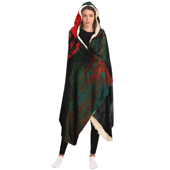 Vandalism Hooded Blanket