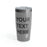 Custom Logo Tumbler, Team Logo Here Tumbler, Personalized Tumbler, Text on a Tumbler, Your Business Logo or Brand Logo Ringneck Tumbler, 20oz