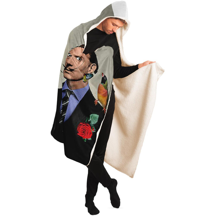 Frida & Dali Hooded Blanket