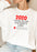 2020 Youre On The Naughty List Sweat Shirt