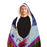 The World Behind Hooded Blanket