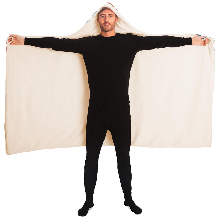 Flamingo Hooded Blanket