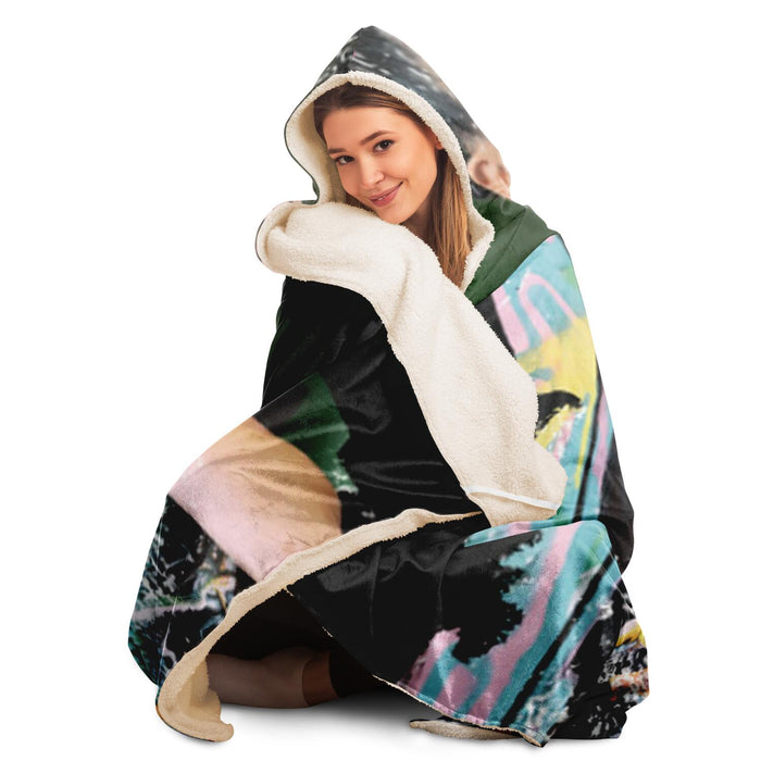 Smoking Hooded Blanket