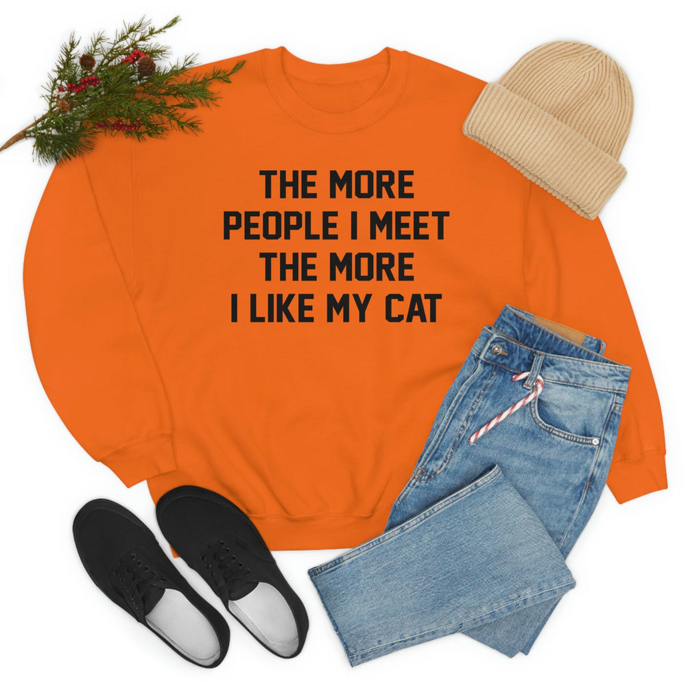 The More People I Meet The More I Like My Cat Tee