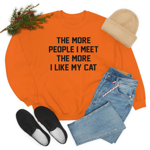 The More People I Meet The More I Like My Cat Tee