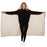 Simple Geometric Pattern Hooded Blanket