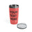Custom Logo Tumbler, Team Logo Here Tumbler, Personalized Tumbler, Text on a Tumbler, Your Business Logo or Brand Logo Ringneck Tumbler, 20oz
