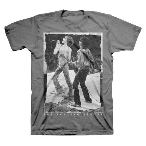Rolling Stones Live Shot - Mens Smoke T-Shirt