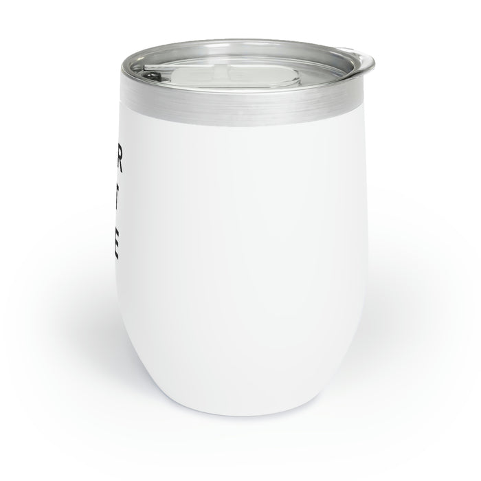 Custom Logo on a Wine Tumbler, Team Logo Here Wine Tumbler, Personalized Wine Tumbler, Text on a Wine Tumbler, Your Business Logo or Brand Logo Chill Wine Tumbler