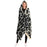 Leopard Pattern Hooded Blanket