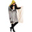 Colourful Past Hooded Blanket