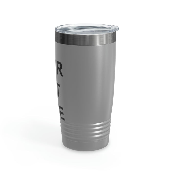 Custom Logo Tumbler, Team Logo Here Tumbler, Personalized Tumbler, Text on a Tumbler, Your Business Logo or Brand Logo Ringneck Tumbler, 20oz