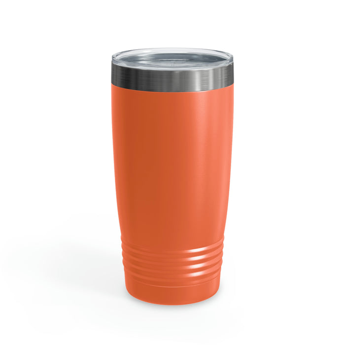 Custom Logo Tumbler, Team Logo Here Tumbler, Personalized Tumbler, Text on a Tumbler, Your Business Logo or Brand Logo Ringneck Tumbler, 20oz