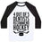 Virgin Teez  Baseball Tee 4 OUT OF 5 DENTISTS RECOMMEND HOCKEY UNISEX CLASSIC BASEBALL TEE