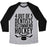Virgin Teez  Baseball Tee 4 OUT OF 5 DENTISTS RECOMMEND HOCKEY UNISEX TRI-BLEND BASEBALL TEE