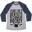 Virgin Teez  Baseball Tee 4 OUT OF 5 DENTISTS RECOMMEND HOCKEY UNISEX TRI-BLEND BASEBALL TEE