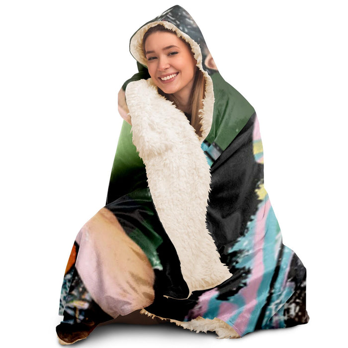 Smoking Hooded Blanket