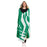 Graphic Pattern Hooded Blanket