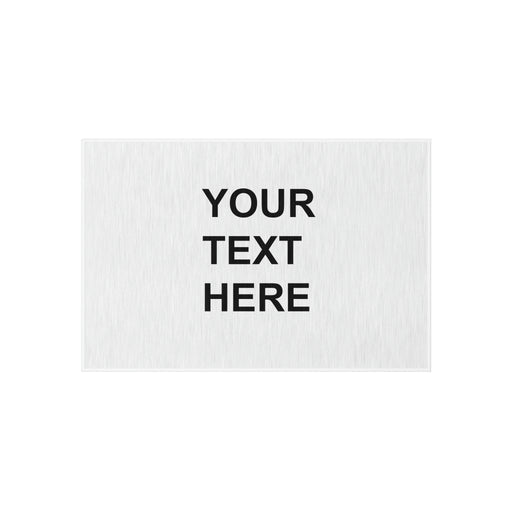 Personalized Rug, Custom Rug, With Your Own Text or Design, Handmade Custom Rug , Customized Outdoor Rug