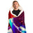Neon Hooded Blanket