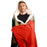 Vang Gogh's Pizza Hooded Blanket