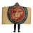 DD Marine Corps Grunge Seal Hooded Blanket