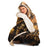 Leopard Pattern Hooded Blanket