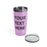 Custom Logo Tumbler, Team Logo Here Tumbler, Personalized Tumbler, Text on a Tumbler, Your Business Logo or Brand Logo Ringneck Tumbler, 20oz