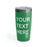 Custom Logo Tumbler, Team Logo Here Tumbler, Personalized Tumbler, Text on a Tumbler, Your Business Logo or Brand Logo Ringneck Tumbler, 20oz