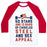Virgin Teez  Baseball Tee 50 STARS AND 13 BARS OF CHISELED STEEL AND SEX APPEAL UNISEX CLASSIC BASEBALL TEE