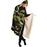 Camouflage Pattern Plakat Hooded Blanket