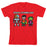 Boys Teen Titans Go Shirt Youth Red TShirt