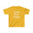 Personalized Kids Tee Shirt, Custom Kids Tee Shirt, With Your Own Text or Design, Handmade Custom Kids Heavy Cotton™ Tee