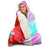 Candy Shop Poster Hooded Blanket