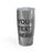 Custom Logo Tumbler, Team Logo Here Tumbler, Personalized Tumbler, Text on a Tumbler, Your Business Logo or Brand Logo Ringneck Tumbler, 20oz