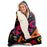 Abstract Pattren Hooded Blanket