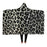 Leopard Pattern Hooded Blanket