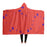 Simple Geometric Pattern Hooded Blanket