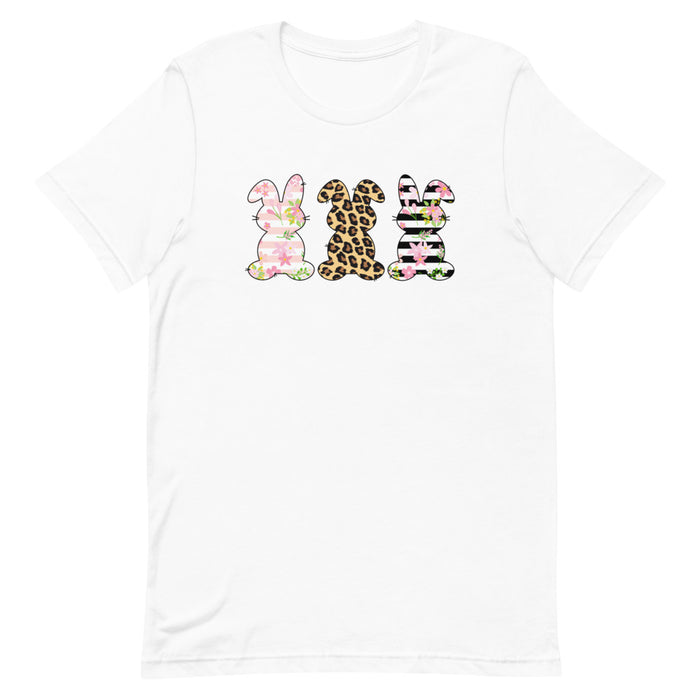 Floral Easter Bunnies T-Shirt