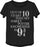 Harry Potter Platform Nine and Three-Quarters 9 3/4 Hogwarts Express Men's Black T-Shirt