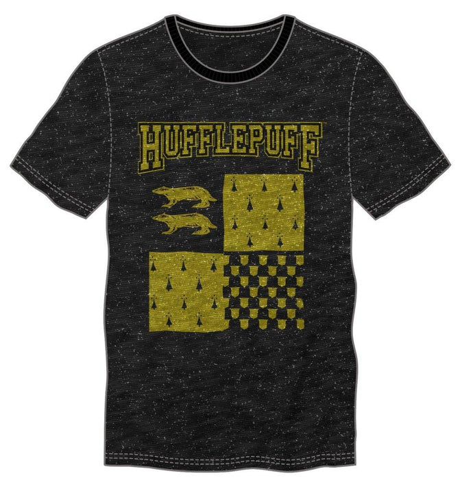 Harry Potter Hufflepuff Element of Earth Men's Black T-Shirt