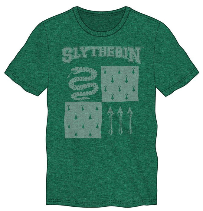 Harry Potter Slytherin Element of Water Men's Green T-Shirt