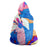 Floral Abundance Kid's sweater Hooded Blanket