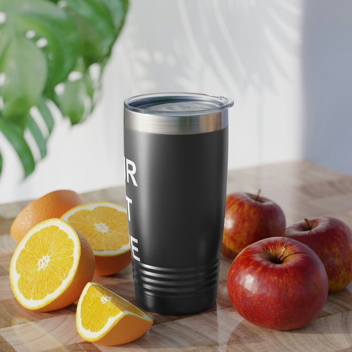 Custom Logo Tumbler, Team Logo Here Tumbler, Personalized Tumbler, Text on a Tumbler, Your Business Logo or Brand Logo Ringneck Tumbler, 20oz