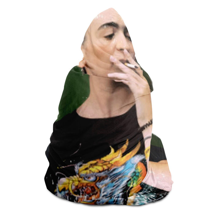Smoking Hooded Blanket